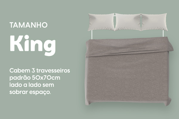 cama king tamanho